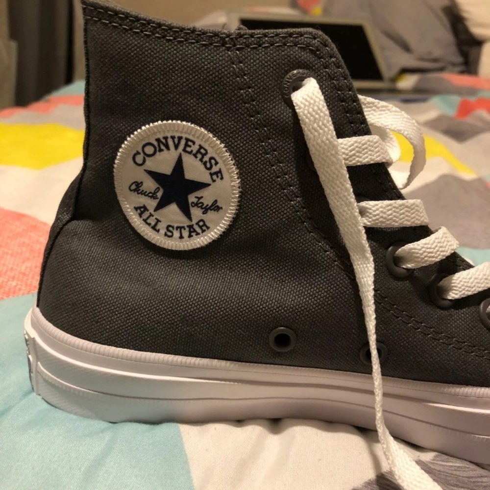 Brand new gray chuck taylors